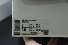 Tênis Nike Air Force 1 Low '07 QS Sail Black Red Chicago Bulls - comprar online