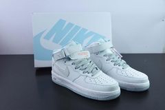 Tênis Nike Air Force 1 Mid '07 Grey Blue