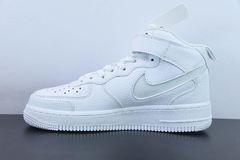 Tênis Nike Air Force 1 '07 Mid White Premium na internet