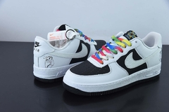 Tênis Nike Air Force 1 Low '07 Qatar White Black