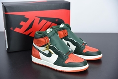 Tênis Jordan 1 Retro High SoleFly Art Basel Sail
