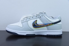 Tênis Nike Dunk Low 3D Swoosh na internet