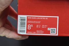 Tênis Nike Dunk Low SE World Champs Black White - comprar online