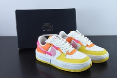 Tênis Nike Air Force 1 Low '07 Fontanka Orange Yellow Pink