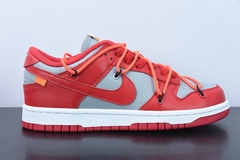 Tênis Nike Dunk Low Off-White University Red - comprar online