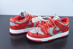 Imagem do Tênis Nike Dunk Low Off-White University Red
