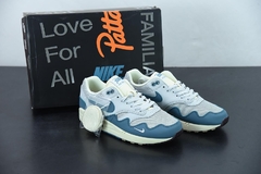 Tênis Nike Air Max 1 Patta Waves Noise Aqua