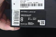 Tênis Nike Air Force 1 Low SP Supreme Wheat na internet