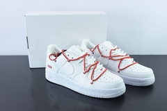 Tênis Nike Air Force 1 Low Supreme White