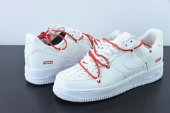 Tênis Nike Air Force 1 Low Supreme White