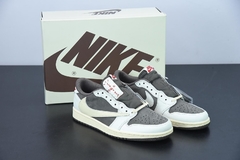Tênis Jordan 1 Retro Low OG SP Travis Scott Reverse Mocha