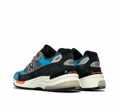 Tênis New Balance 992 Black Blue Grey - Loja Princípios