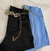 Short alfaiataria com cinto corrente - comprar online