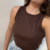 Kit 4 Regatas Caneladas Femininas Cor Neutra - loja online