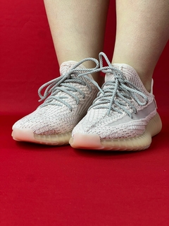 ADIDAS YEEZY BOOST 350 ROSA STATIC (IMPORTADO) na internet