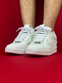 LOUIS VUITTON SKATE TODO BRANCO BOTA NACIONAL PREMIUM - comprar online
