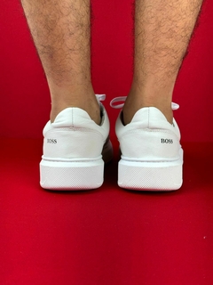 HUGO BOSS SAPATENIS BRANCO NACIONAL PREMIUM na internet