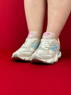 NEW BALANCE 9060 BEGE AZUL NACIONAL PREMIUM - comprar online