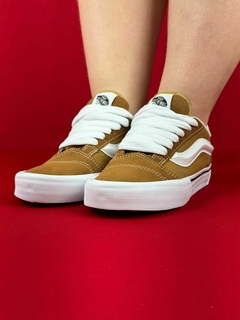 VANS KNU CARAMELO BRANCO NACIONAL S - comprar online