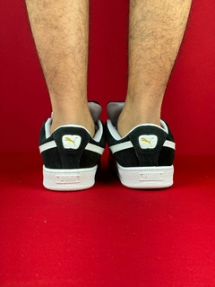PUMA SUEDE PRETO BRANCO NACIONAL PREMIUM na internet
