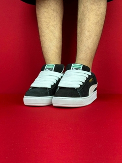PUMA SUEDE PRETO BRANCO NACIONAL PREMIUM - comprar online