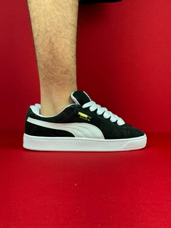 PUMA SUEDE PRETO BRANCO NACIONAL PREMIUM
