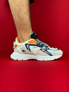 LACOSTE NEO NACIONAL PREMIUM BRANCO AZUL LARANJA