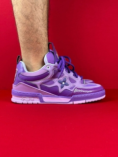 LOUIS VUITTON SKATE TODO ROXO IMPORTADO