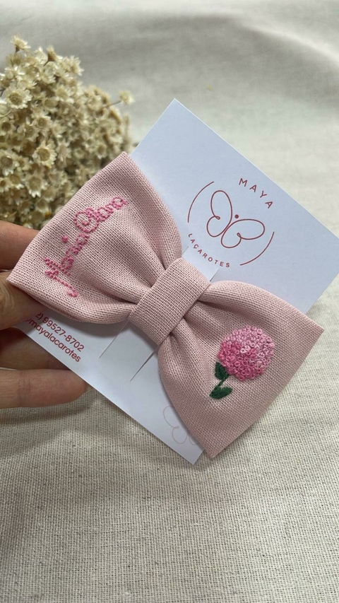 LAÇO MAYA BORDADO G | UNIDADE