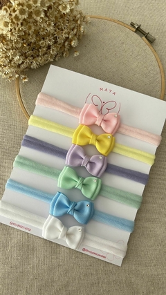 KIT MEUS PRIMEIROS LACINHOS CANDY | 6 UNIDADES