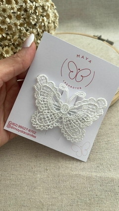 BORBOLETA DE RENDA | UNIDADE - comprar online