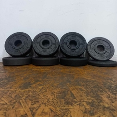 Kit Discos BUMPER ECOfraccionado olímpicos de 14 kg - comprar online