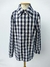 Camisa Xadrez Azul Marinho