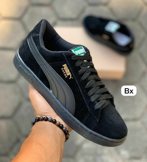 puma suede (triple black)