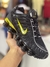 nike shox 12 molas (preto amarelo)
