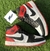 air jordan 1 (branco vermelho)
