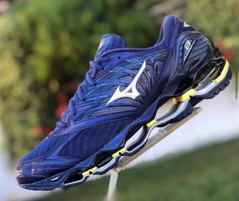 mizuno prophecy 8 (azul/amarelo)