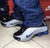 nike shox R4 (prata azul)