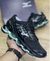 mizuno pro 9 (preto verde água)