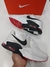 air max excee (branco/preto e vermelho)