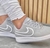 air force 1 big swoosh (cinza)