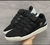 adidas fórum low (preto dourado)