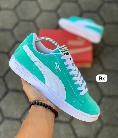 puma suede (verde)