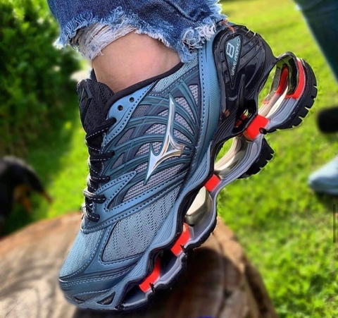 mizuno prophecy 8 (azul laranja)