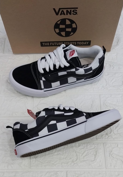 vans old school knu (xadrez)