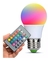 Lampara Led A Control Remoto E27 16 Colores Luz Rgb 3w - RINCON NET