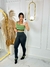 Conjunto Calça Legging + Top Bicolor Suplex - loja online