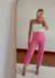 Calça karine G rosa