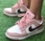 NIKE DUNK LOW ROSA PINK E BRANCO na internet