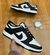 TÊNIS DUNK LOW BRANCO E PRETO